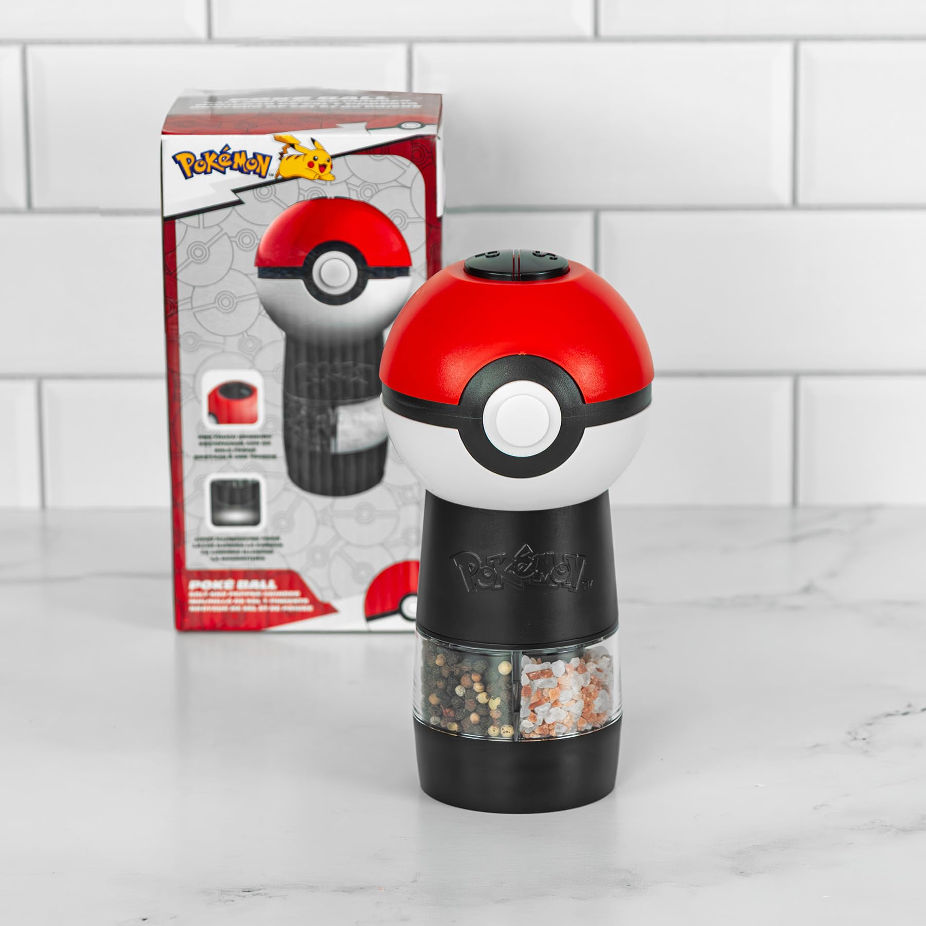 pokemon tobacco grinder Amazon.com: Uncanny Brands Pokémon Poké Ball Salt and Pepper Grinder – Dual  Chamber Electric Mill with Adjustable Coarseness and LED Light – Battery  Powered: Home & Kitchen