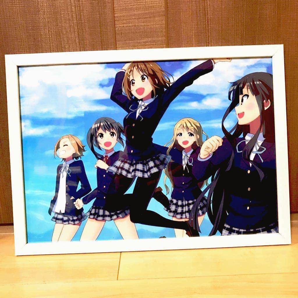 Amazon.co.jp: けいおん A3 フレーム入り クリア ポスター ko72 