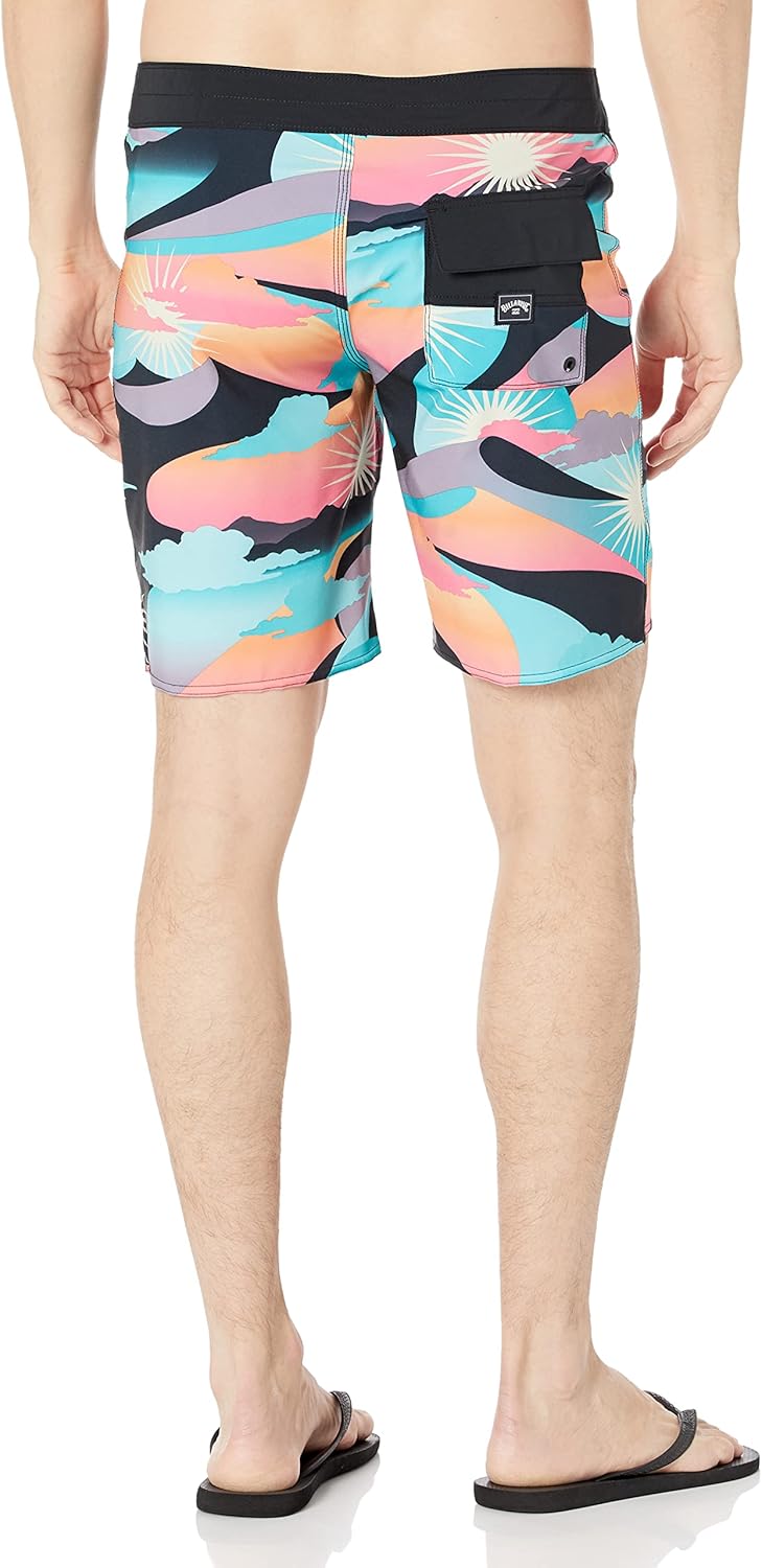 Billabong Men's Sundays Pro Boardshort, 4-Way Performance Stretch, 19 Inch Outseam