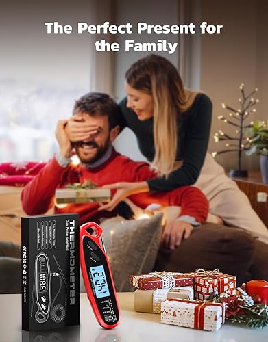 Miniatura 6 de Termómetro digital de lectura instantánea para cocinar y asar a la parrilla con doble sonda, termómetro de alimentos de cocina para horno, parrilla,