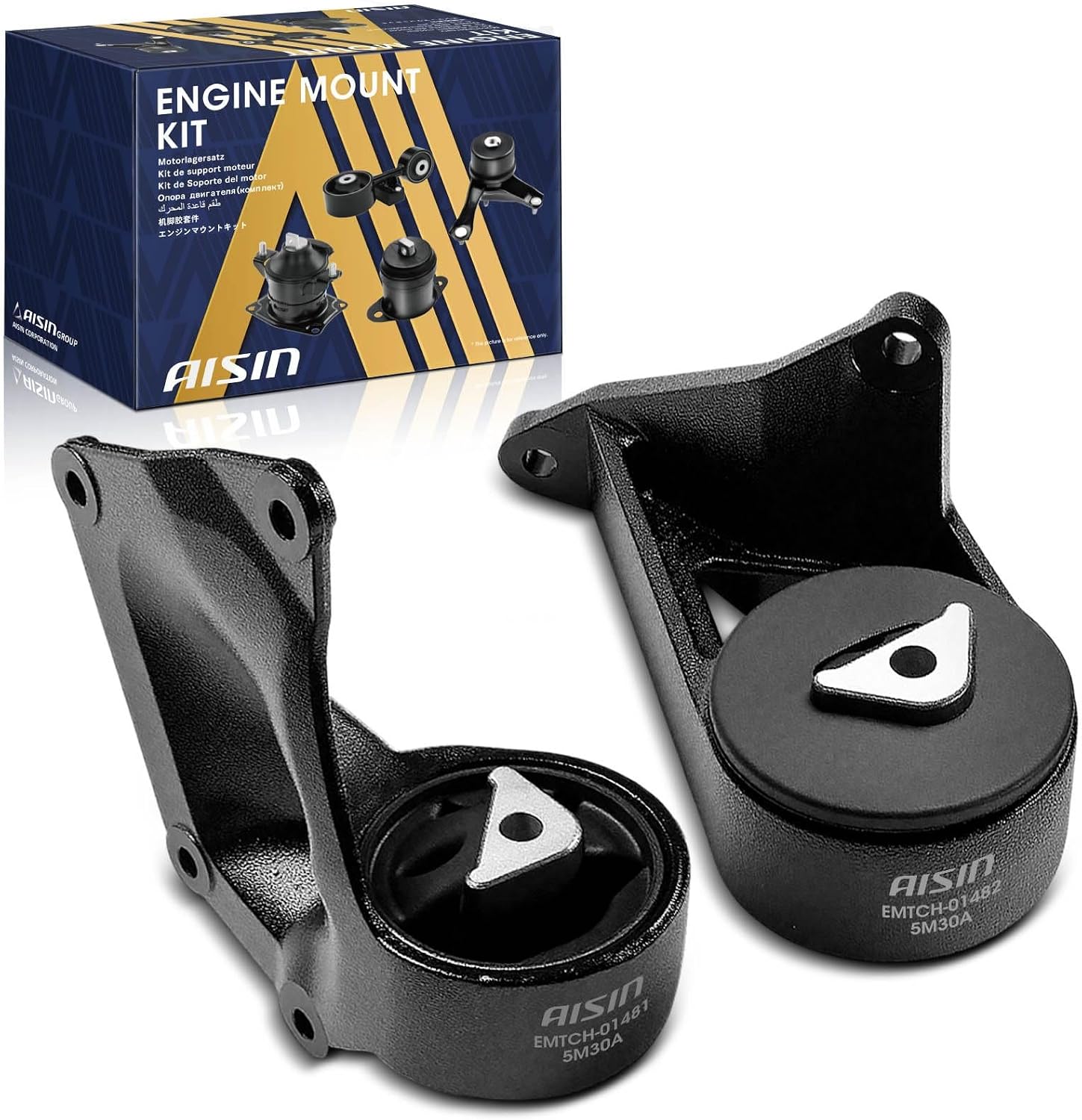 AISIN Engine Motor Mount Pair for Jeep Grand Cherokee 1999–2004 4.0L