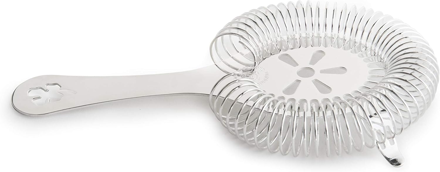 Cocktail Kingdom Lindley-Pick™ Hawthorne Strainer - Silver-Plated