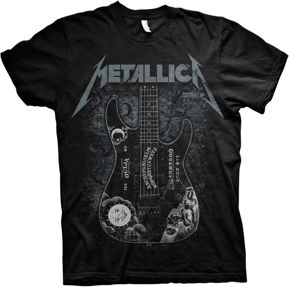 Men's Hammett Ouija Guitar Slim Fit T-Shirt Black
