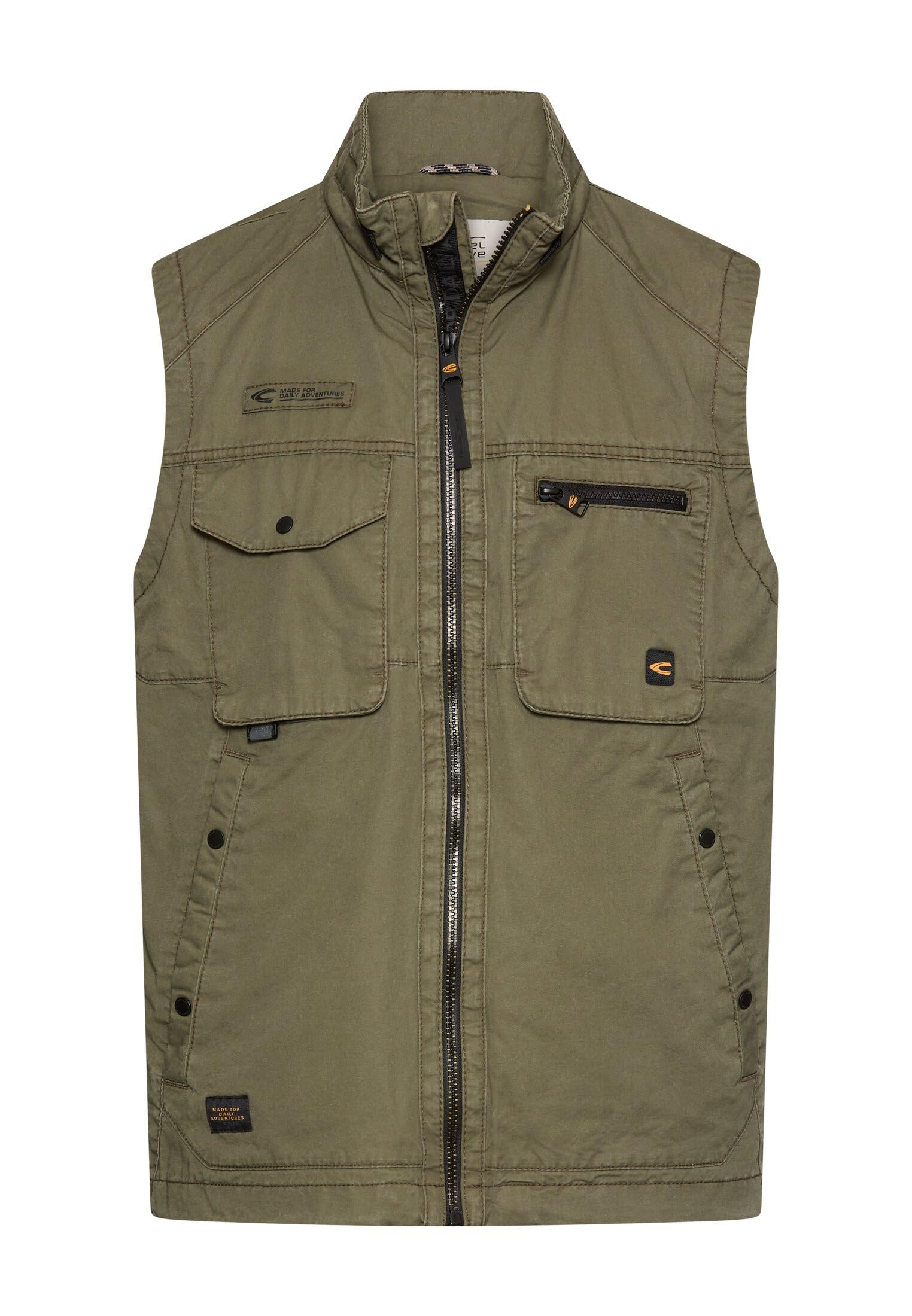 camel active Men's 460140-7n60 Jacket, Olive Green, 4XL