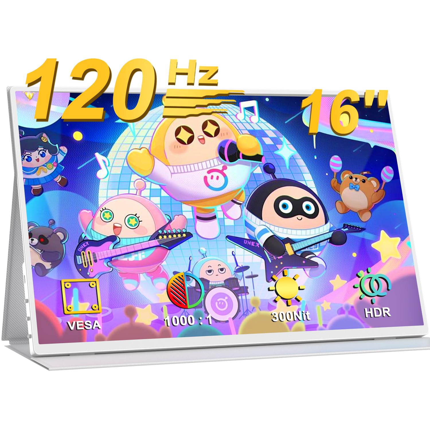 Amazon.co.jp: EVICIV モバイルモニター 16インチ ゲーミングモニター