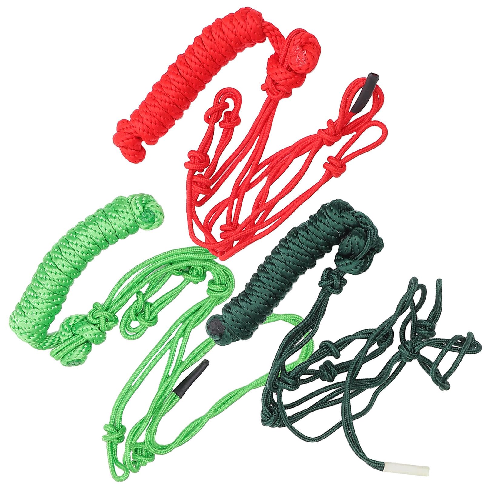 Cabestro resistente de cuerda trenzada portátil para manejo profesional