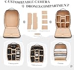 Camera Backpack for Photographers, DSLR/SLR Mirrorless Camera Bag Photography Daypack for Sony Canon Nikon Drone