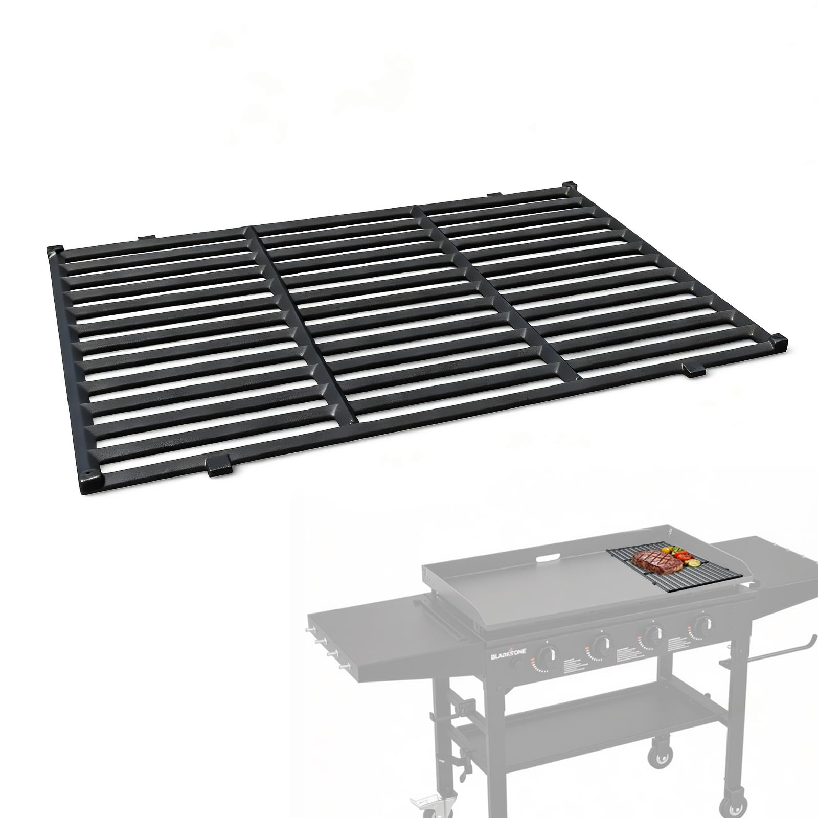 Grille de cuisson en fonte pour éliminer les zones froides sur Blackstone 1866 1899