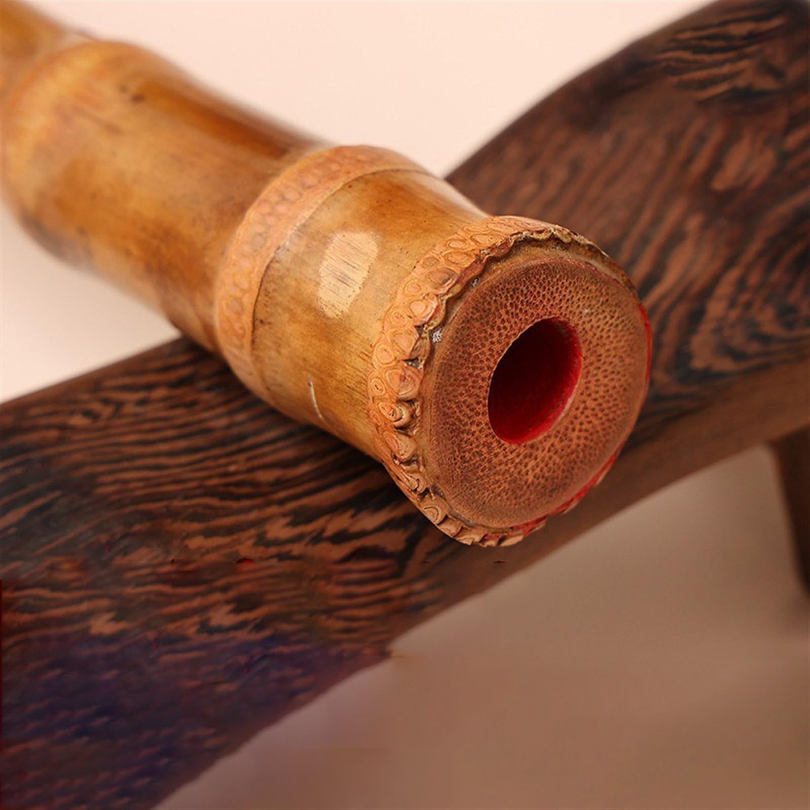 Flauto Dolce Traverso Flauto Professionale In Legno Di Bambù Piccolo Strumenti Musicali Tradizionali A 5 Fori Principianti flauto di bambù (Color : G tune)