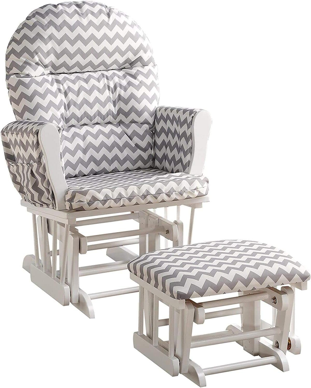 glider and ottoman set