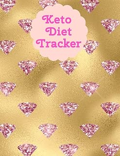 Keto Diet Tracker: Macro & Meal Tracking Log Ketogenic Diet Diary For Women (Weight Loss Aid & Exercise Planner Journal)