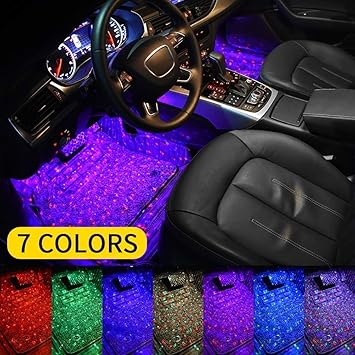 Amazon Co Jp 車 Led テープライト 車 テープライト 車 Led テープライト テープライト Usb式 コントロール 車内装飾用 Ledテープ 防水 音に反応 切替 フットランプ 足下照明 車 車 バイク