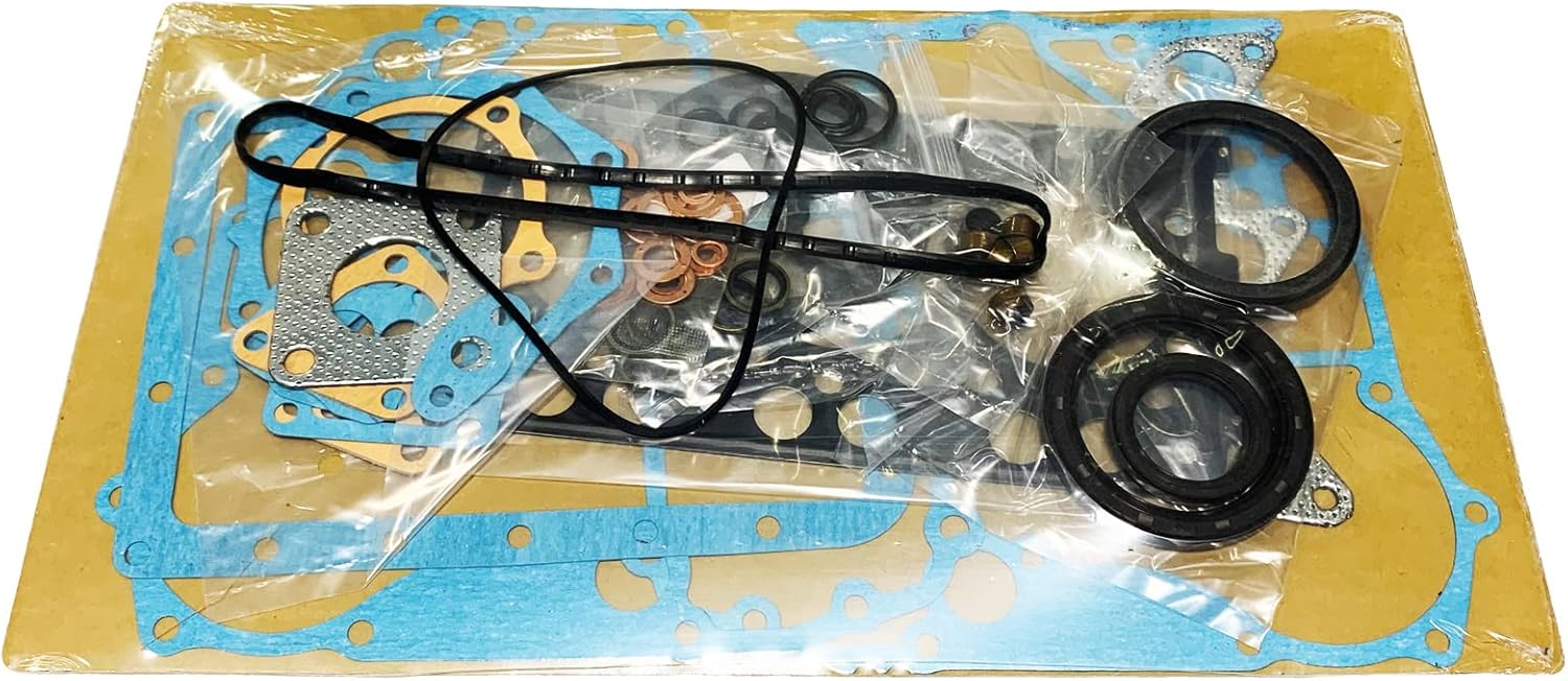 D950 Gasket Kit with Head Gasket for Kubota D950 Head Gasket KH41 KH61 Excavator B1750HST-D B1750HST-E Tractor