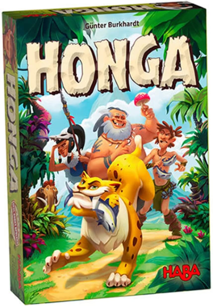 HABA HONGA - an Exciting Tactical Strategy & Resource Management Board Game for Beginner & Experienced Players (Made in Germany)