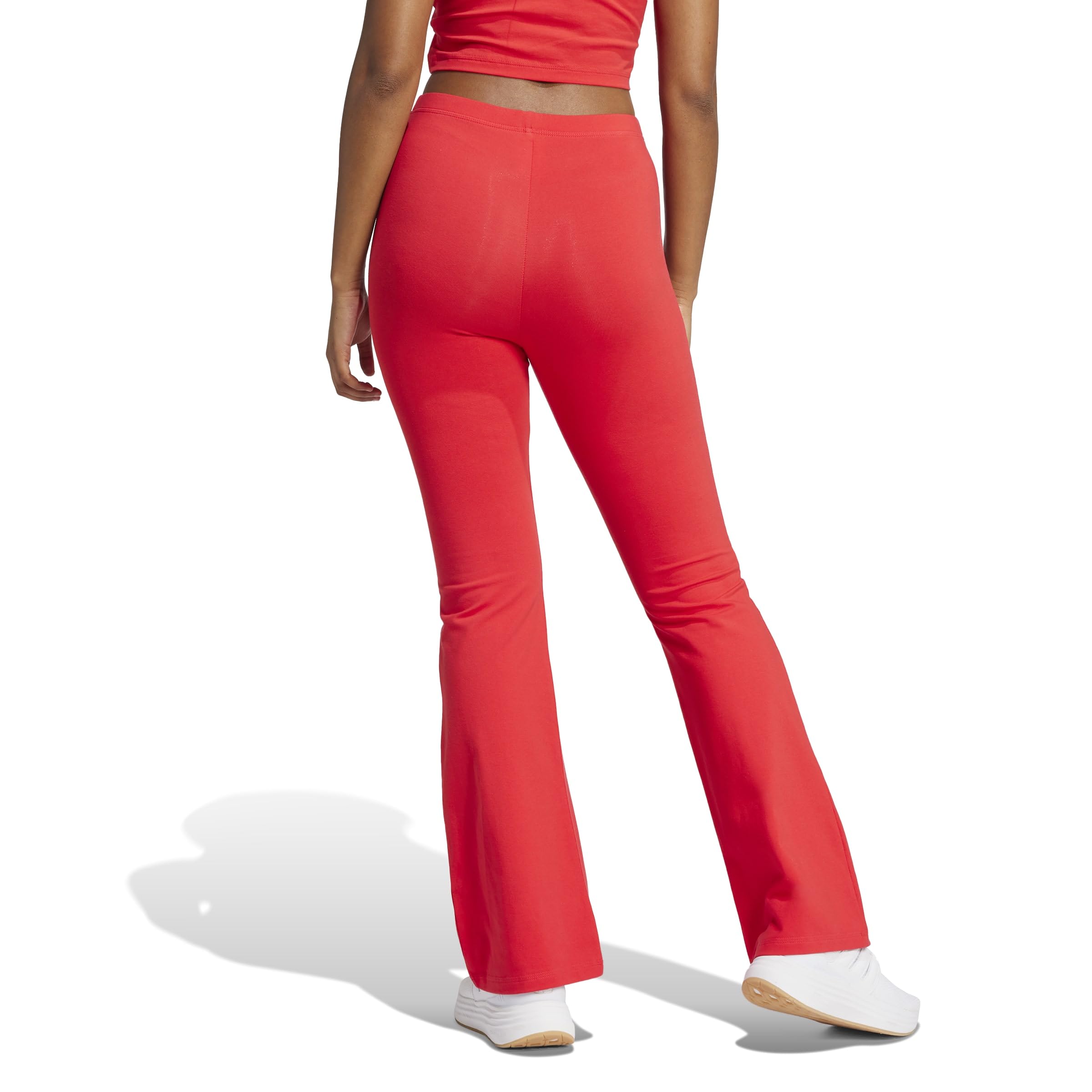 Adidas Essentials Small Logo Flared Leggings - Leggings - Essentials Legging évasé avec Petit Logo - Femme