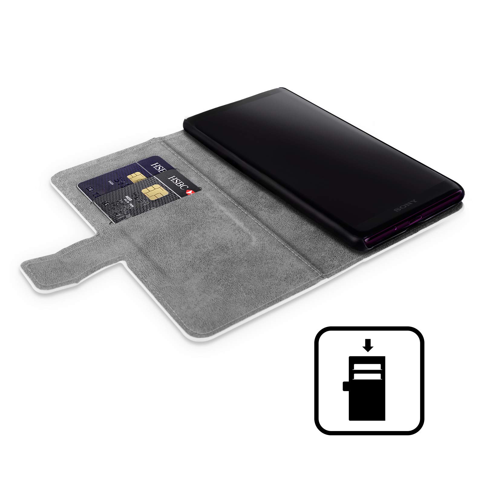 Head Case Designs Officially Licensed Manchester City Man City FC Nathan Aké 2020/21 Players Home Kit Group 1 Leather Book Wallet Case Cover Compatible with Sony Xperia 1 VI 5G