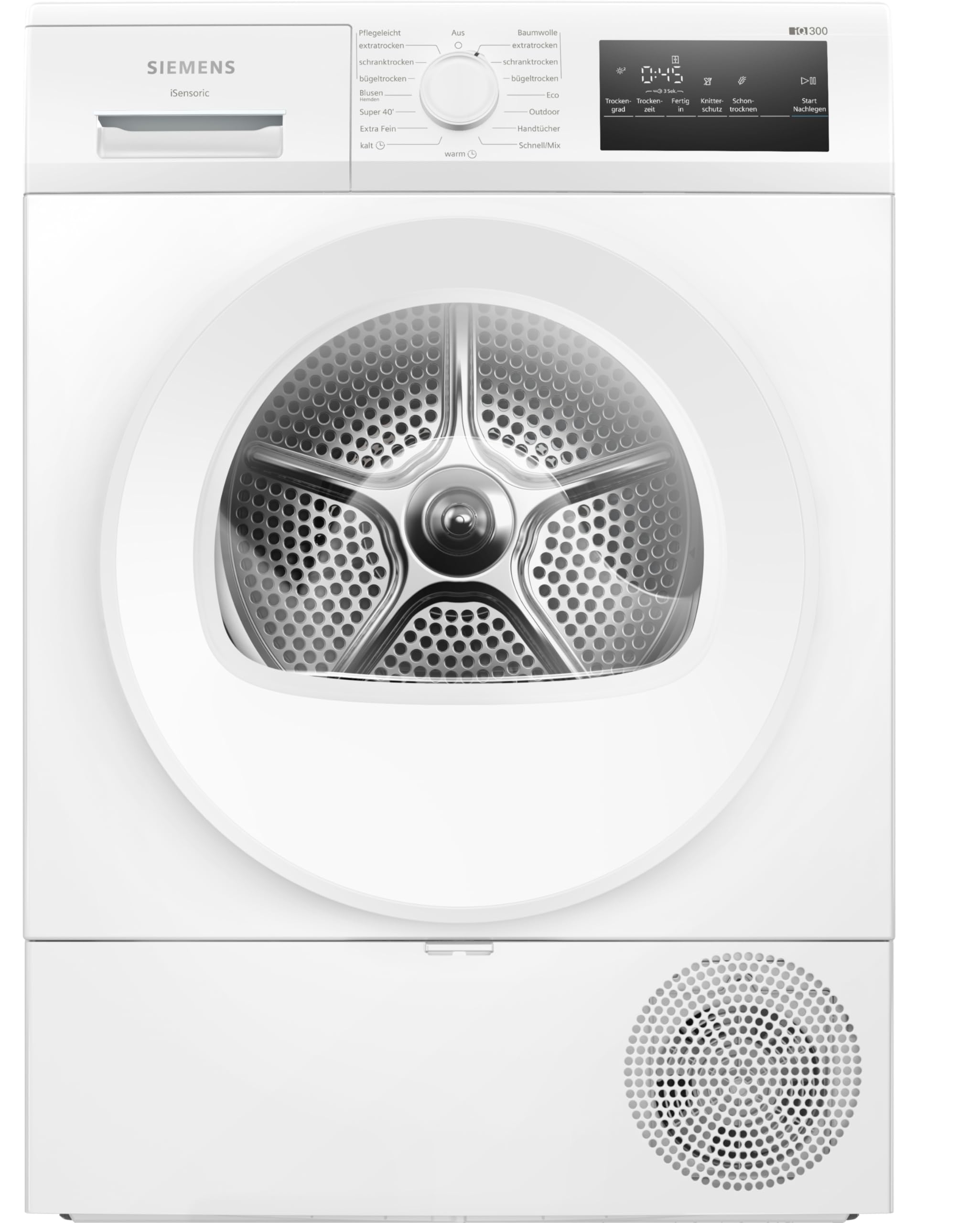 iQ300 - Asciugatrice pompa di calore, 8 kg, WT45HVA4