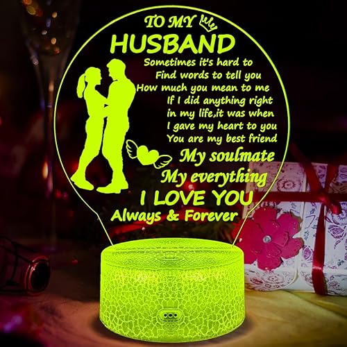 Miniatura 1 de Regalos para marido de parte de la esposa, regalos del día de San Valentín para mi marido, regalos románticos de aniversario de cumpleaños para