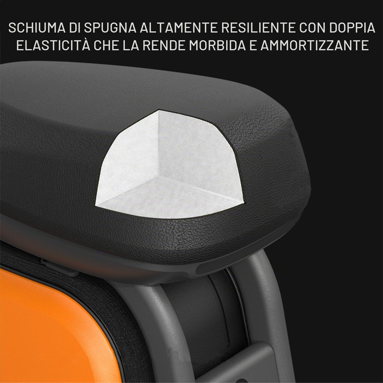 Sedile per scooter elettrico, compatibile con gli scooter Segway Ninebot ZT3 Pro, cuscini morbidi rinforzati con ampio vano portaoggetti da 10L