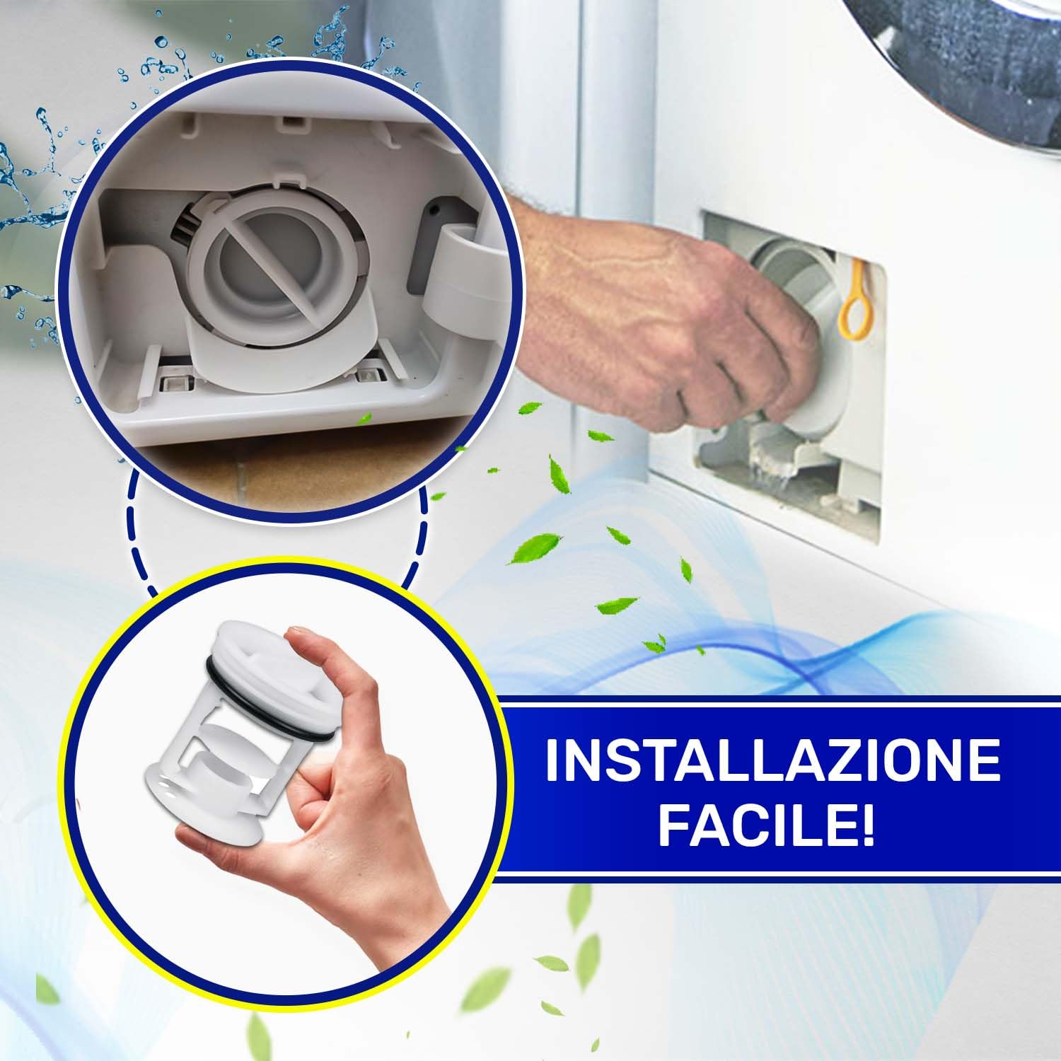 Filtro Fluff per Beko Arcelik Blomberg 2872700100
