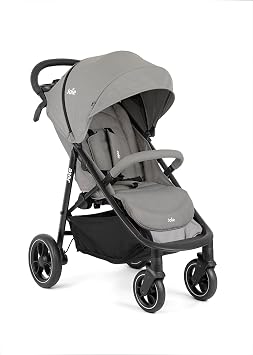 Bebek sandalyesi Joie. Modelo Buggy & Spor Arabası Litetrax 22 kg'a kadar taşıma kapasitesi, sürgülü depolama bölmesi ve yağmur korumalı - Pebble