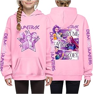 Comprar Generic Demon Hunters Sudadera Con Capucha Para Niñas Sudadera Con Capucha Informal De Manga Larga Amantes De La Música Pop 2025