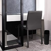 Vista 6 de HMQCI - Contenedor de basura rectangular pequeño de plástico, 3 galones