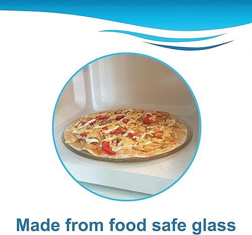 Miniatura 6 de HQRP – 10 – 3/4 inch Plato Giratorio de vidrio bandeja para Sharp A034 ntnt-a034wre ntnt-a011wre0 ntnt-a034wre0 ntnt-a011wrf0 ntnt-a034wrf0