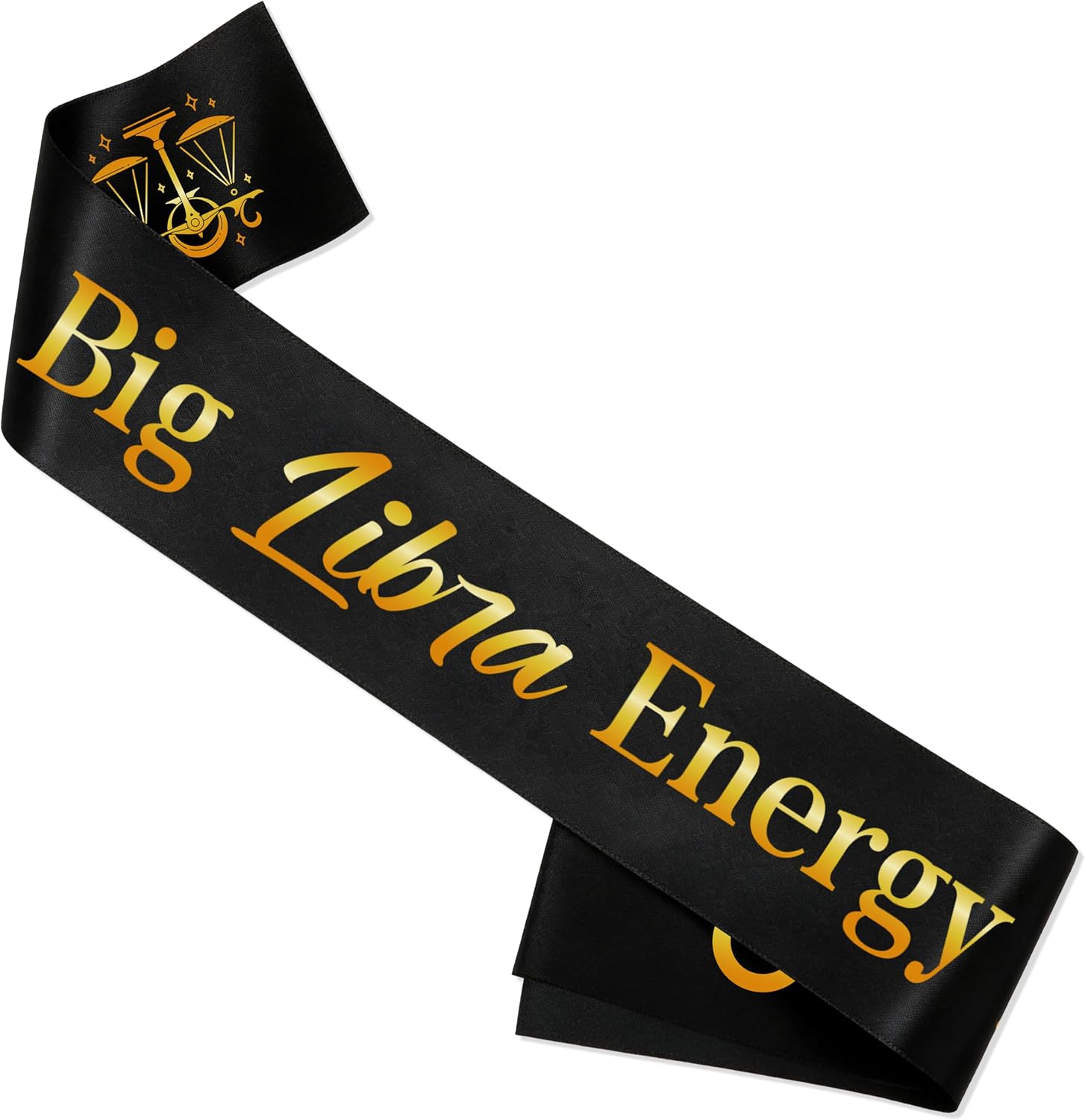 Big Libra Energy Sash, Libra Birthday Sash, Libra Birthday Decorations