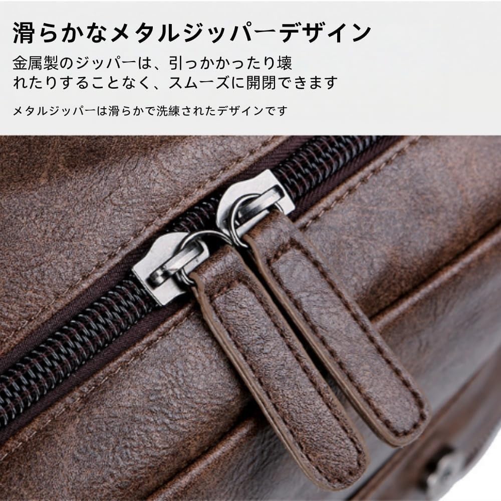 [Bianstar] レザーリュックビジネスファッション大容量防水通勤学生男女共通 [並行輸入品]