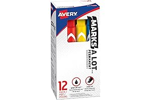 Marks-A-Lot Jumbo Permanent Chisel Tip Markers: The Ultimate Writing Powerhouse