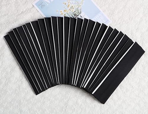 Diademas deportivas de yoga, paquete de 24, bandas elásticas suaves y elásticas atléticas para entrenamiento, gimnasio, deportes, fitness, bandas