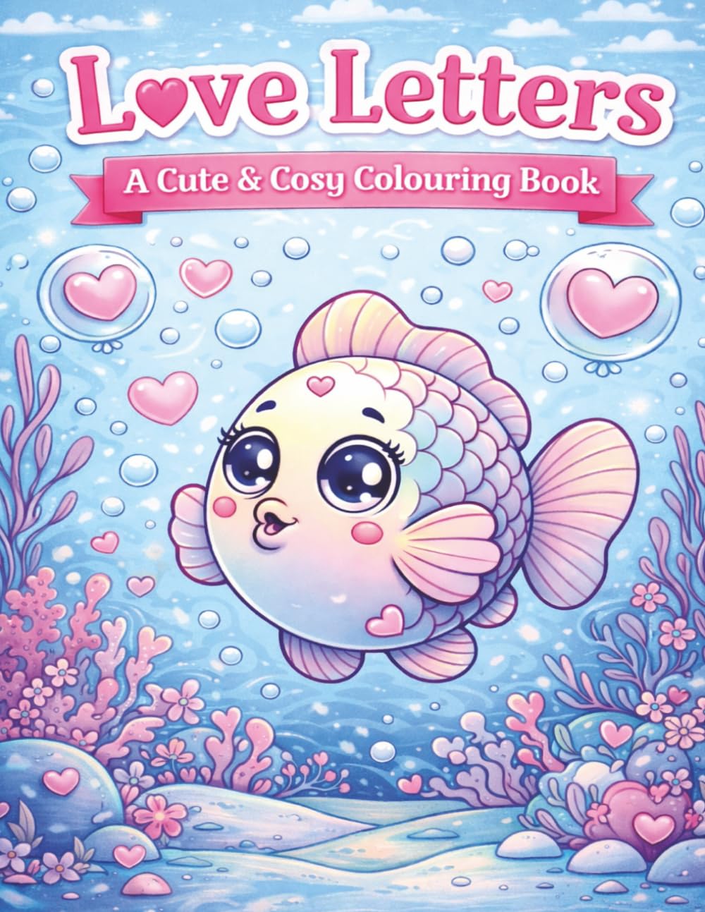 Love Letters A Cute & Cosy Colouring Book: By Fairy Tale Finds