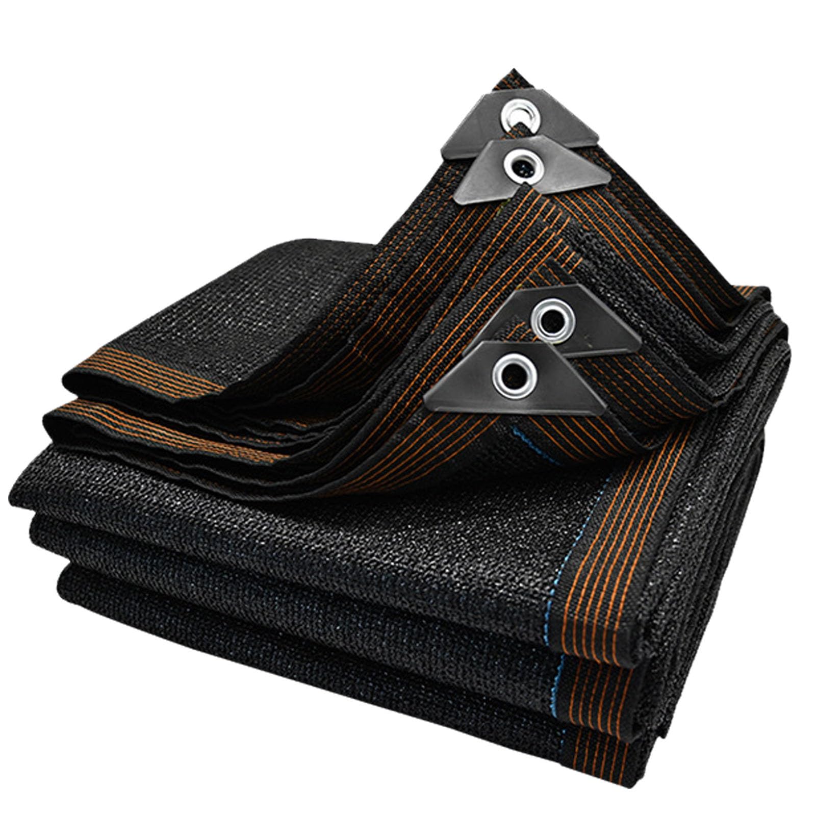 Red de sombreo, 60% ProteccióN Rayos UV, Malla Sombreadora al Aire Libre, Anti Âge Y Cortavientos Tela de Sombra De Privacidad, para Balcón, Terrazas, Pérgola, Camping, Césped(Black,6x10.0m)