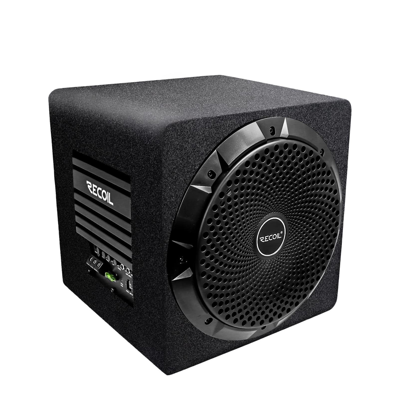 Buy Recoil SW10P Car Audio 10 Inch Active Subwoofer with Passive