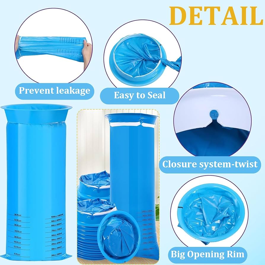 Sacchetti Vomito Eowppue 20 Pezzi - USA E Getta, Compatti E Impermeabili, Per Viaggi E Auto