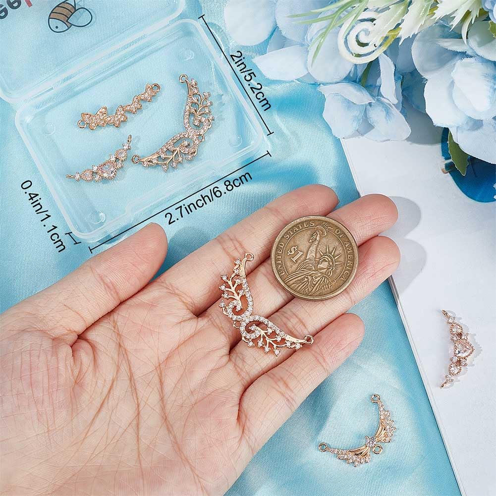 Boîte De 20 Breloques Nœud Papillon En Acier Inoxydable 304 - Charms Pour Fabrication De Bijoux DIY