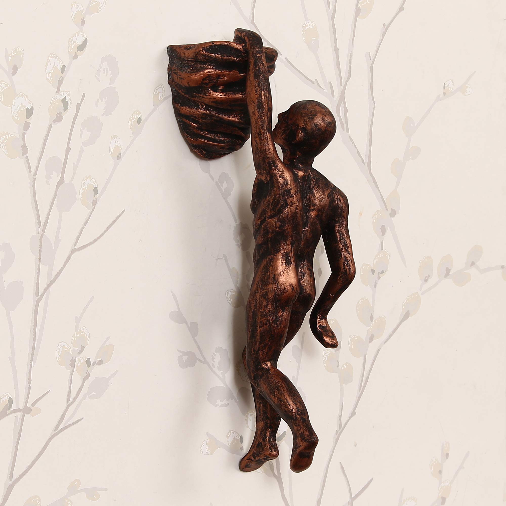 Mountain Climbing Man Statue - Wall Décor -1 Mountain Climbing Man Statue - Wall Décor -1