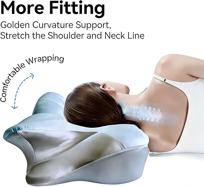 Almohada Memory Foam Queen Cervical Refrescante miniatura 5