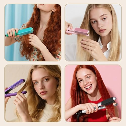 Miniatura 7 de Accesorio de peine de 5 piezas para plancha plana, peine de hierro plano