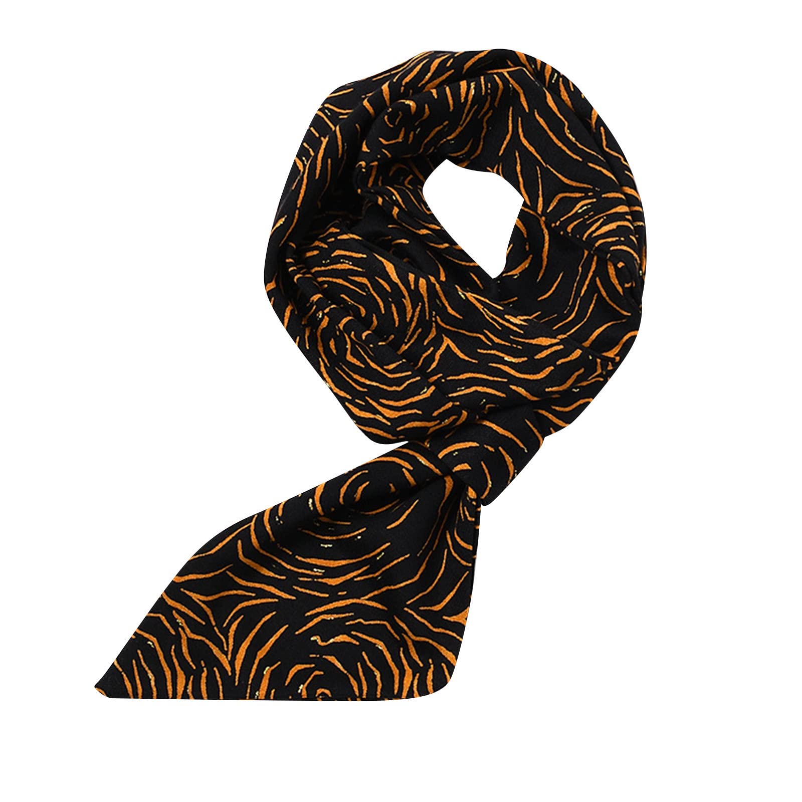 Sciarpa da Donna Autunno Inverno Sciarpa Classica Versatile in Seta di Cotone perlescente Sciarpa Calda Sciarpa Natalizia(d-One Size)