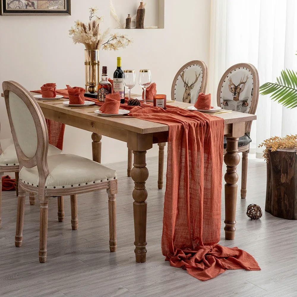 50 tovaglioli di lino da 43 cm, in garza di cotone, per feste, matrimoni, decorazioni, tovaglie, decorazione da tavolo da pranzo, tovaglioli di nozze
