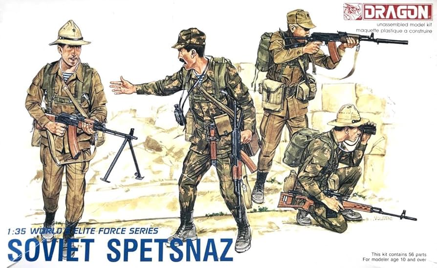 Amazon.co.jp: ドラゴン 絶版 1/35 ソビエト スペツナズ 特殊