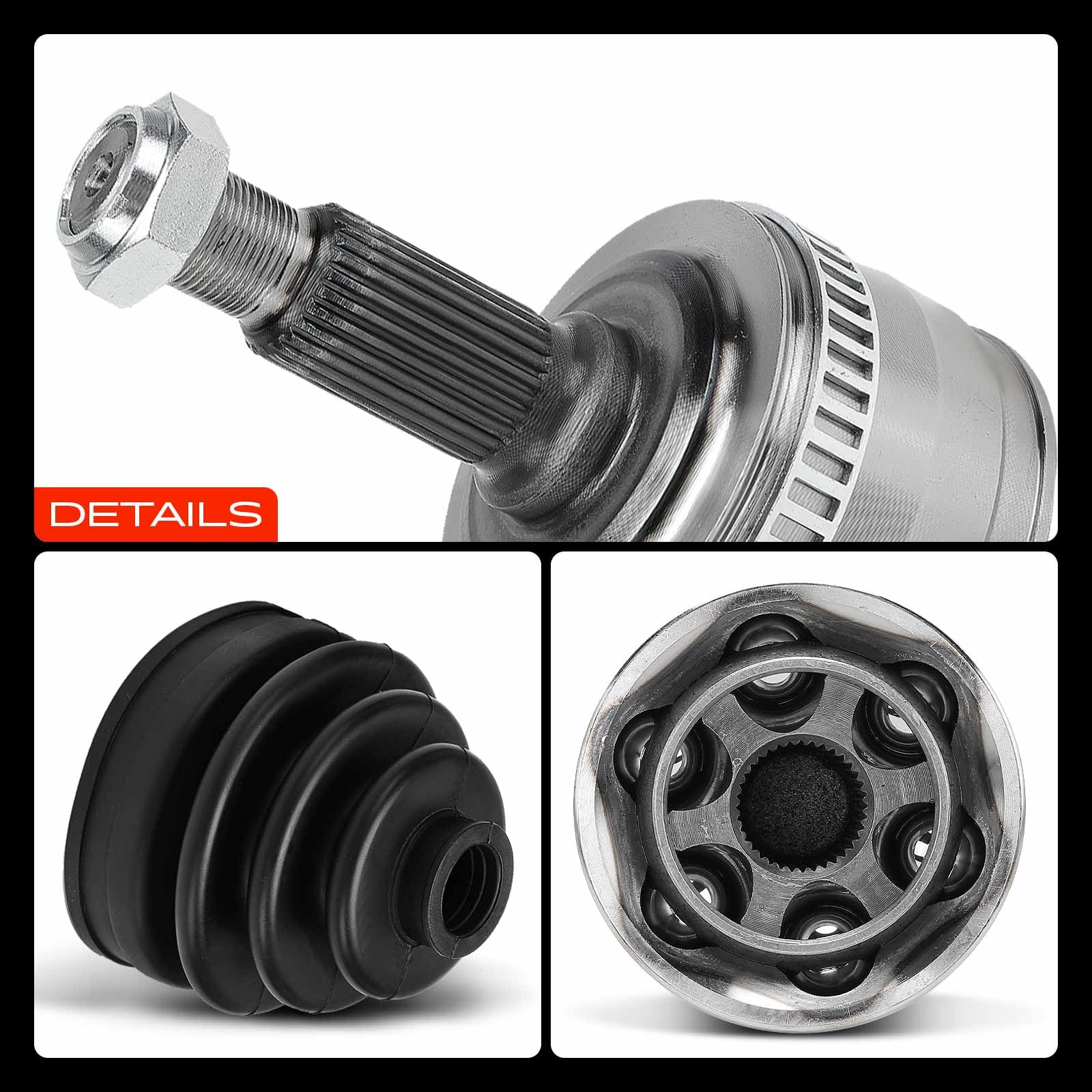 Frankberg Kit de juntas homocinéticas lado de la rueda eje delantero | Compatible con: Clase V 638/2, Autobús Vito W638, Furgoneta Vito W638