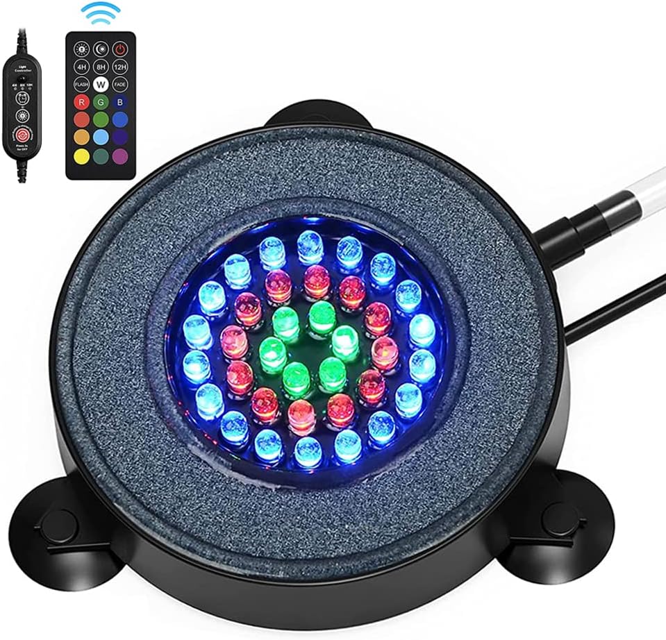 Aquarium Lights Remote Control Fish Tank Lights 36 LED Aquarium Air