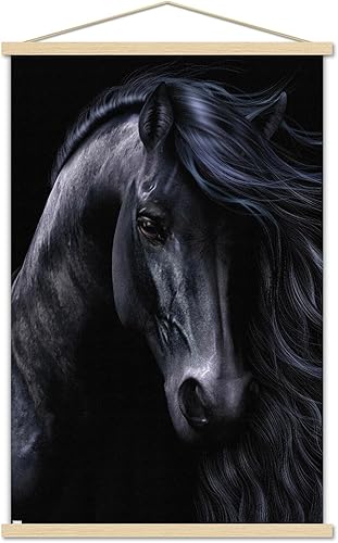 Miniatura 7 de Trends International Laurie Prindle - The Black Wall Poster, 22.37" x 34.00", Premium Print and White Hanger Bundle