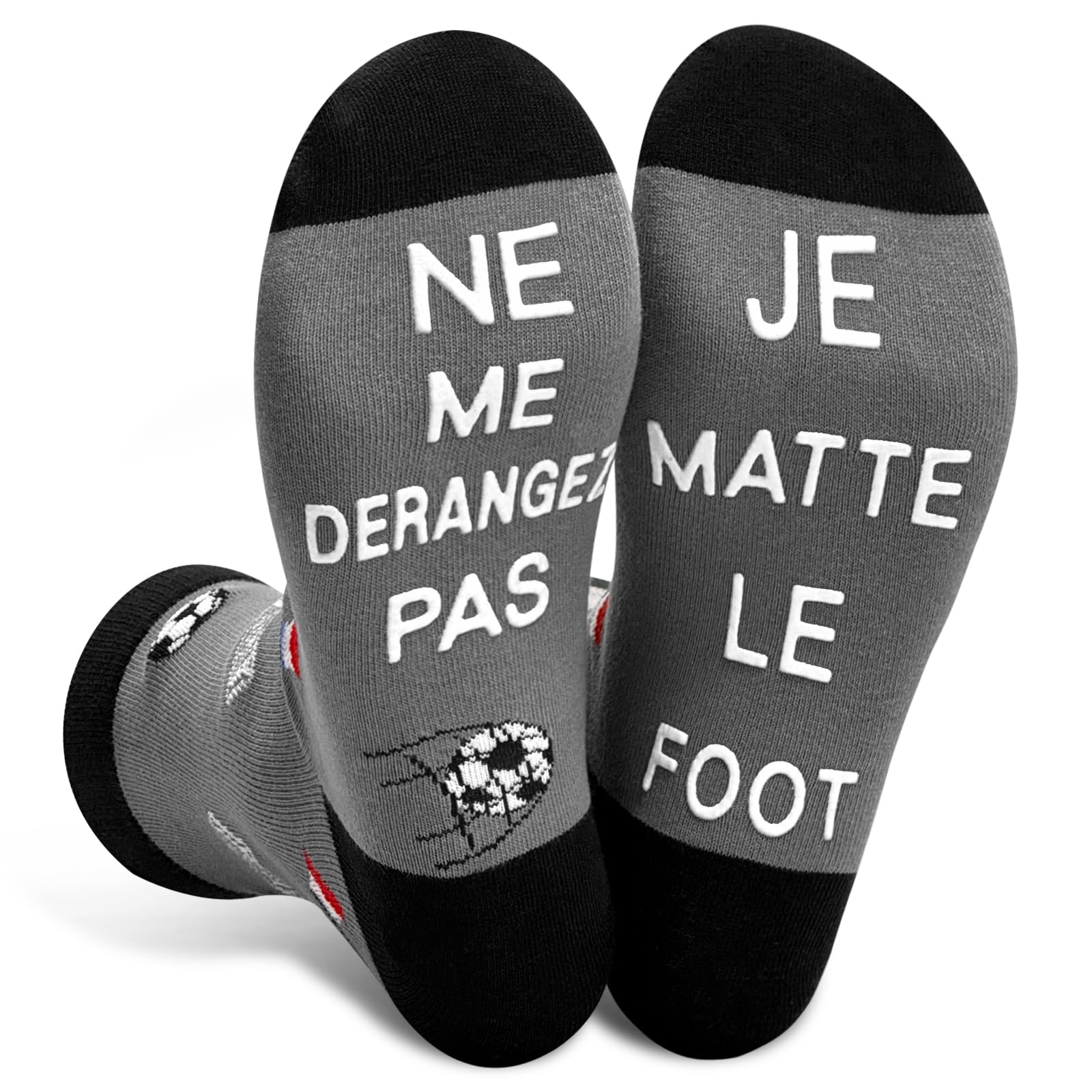 Chaussettes Humour Homme Cadeau Foot Humoristiques Personnalisées Rigolotes