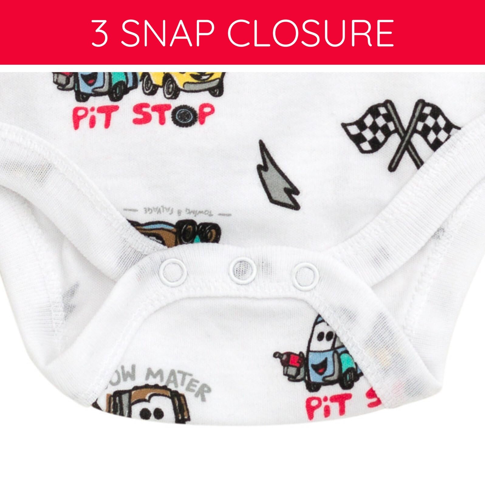 Disney Baby - Body a maniche corte, unisex, confezione da 3