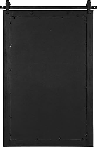 Miniatura 5 de Kate and Laurel Cates Farmhouse - Espejo de pared horizontal con marco de madera