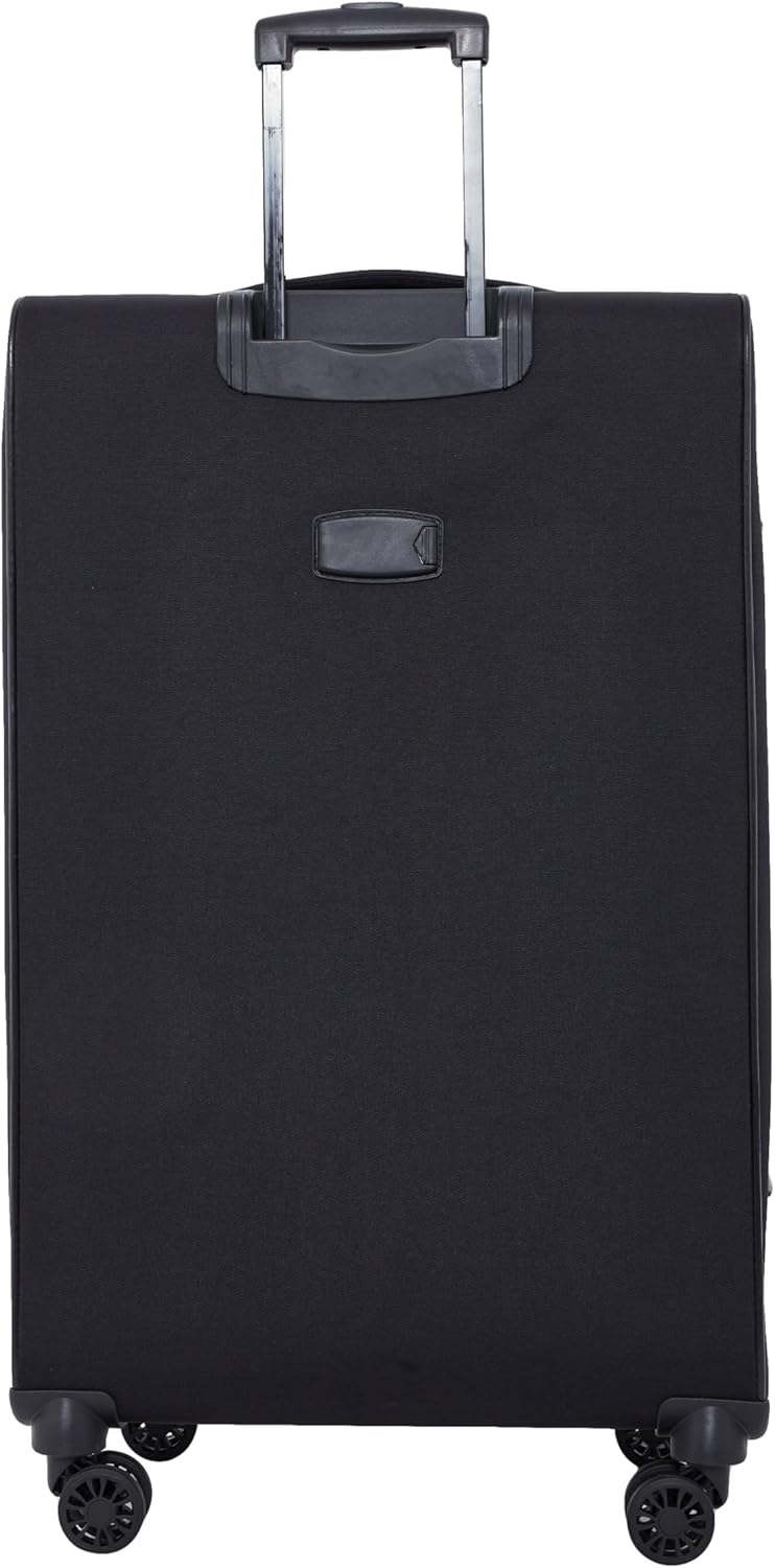 Travelers Club 4 Piece Soulana Luggage & Travel Set, Black